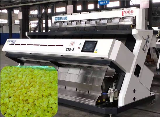 qualité  512 Channels Nuts Color Sorter 4-9 T/H Automatic Fault Detection Raisin Processing Machine usine