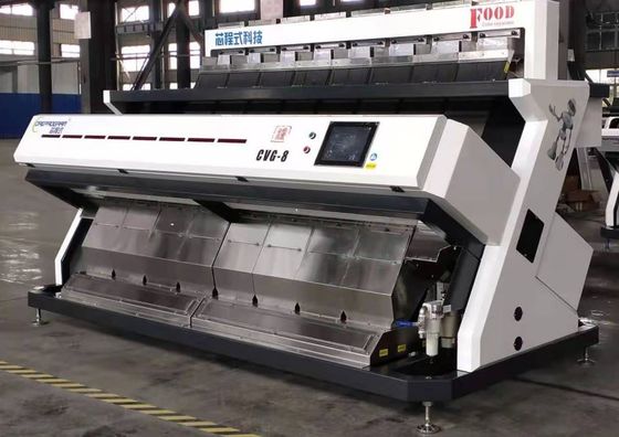 Maize / Seed Color Sorter 99.9% Accuracy Corn Sorting Equipment 7.05Kw