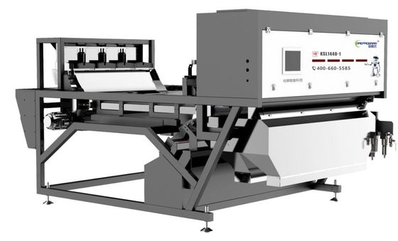 Wet Mineral Stone / Ore Sorting Machine 1-3Cm Image Processing